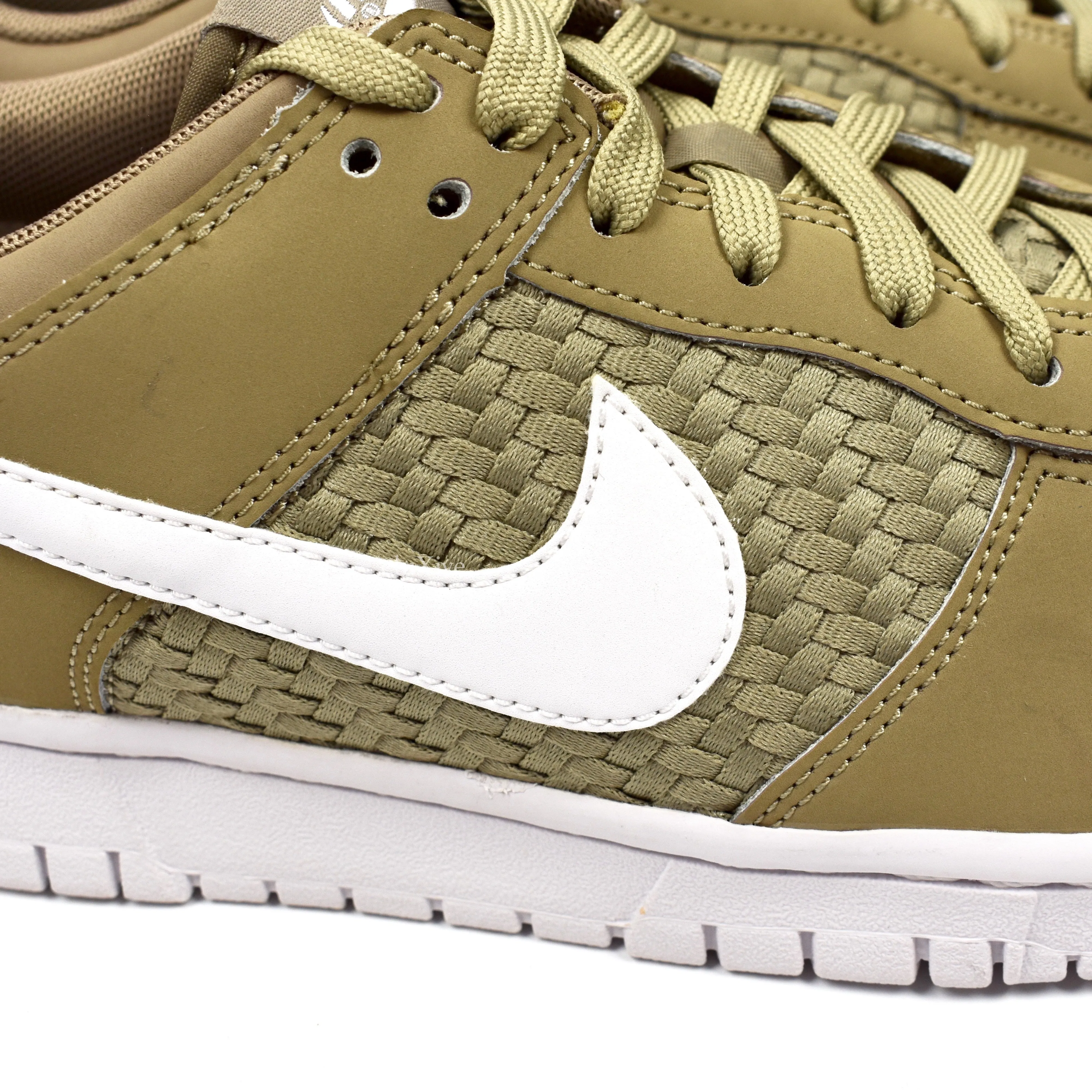 Nike - Dunk Low Woven (Khaki/White)