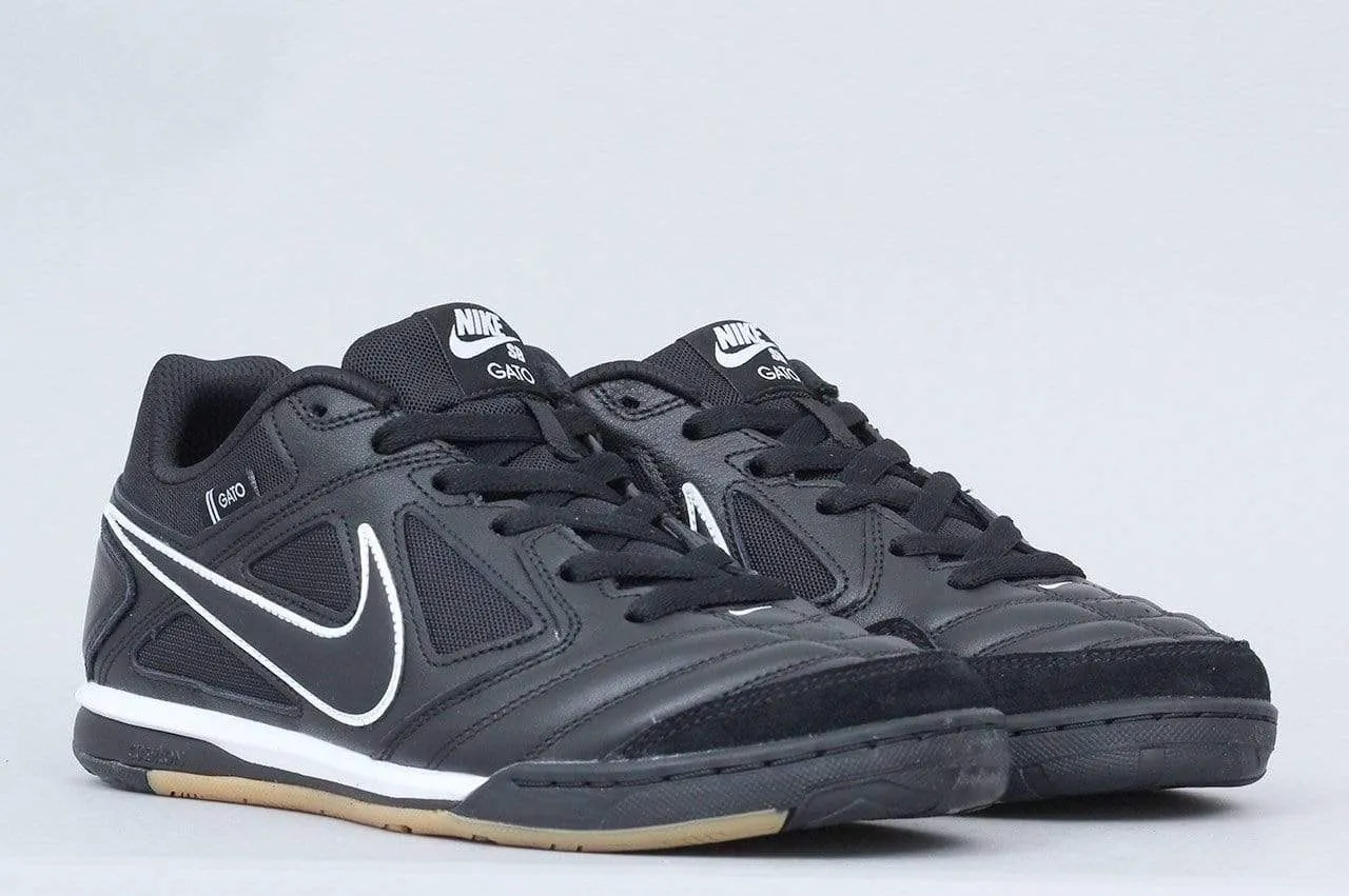 Nike SB Gato Shoes Black / Black - White