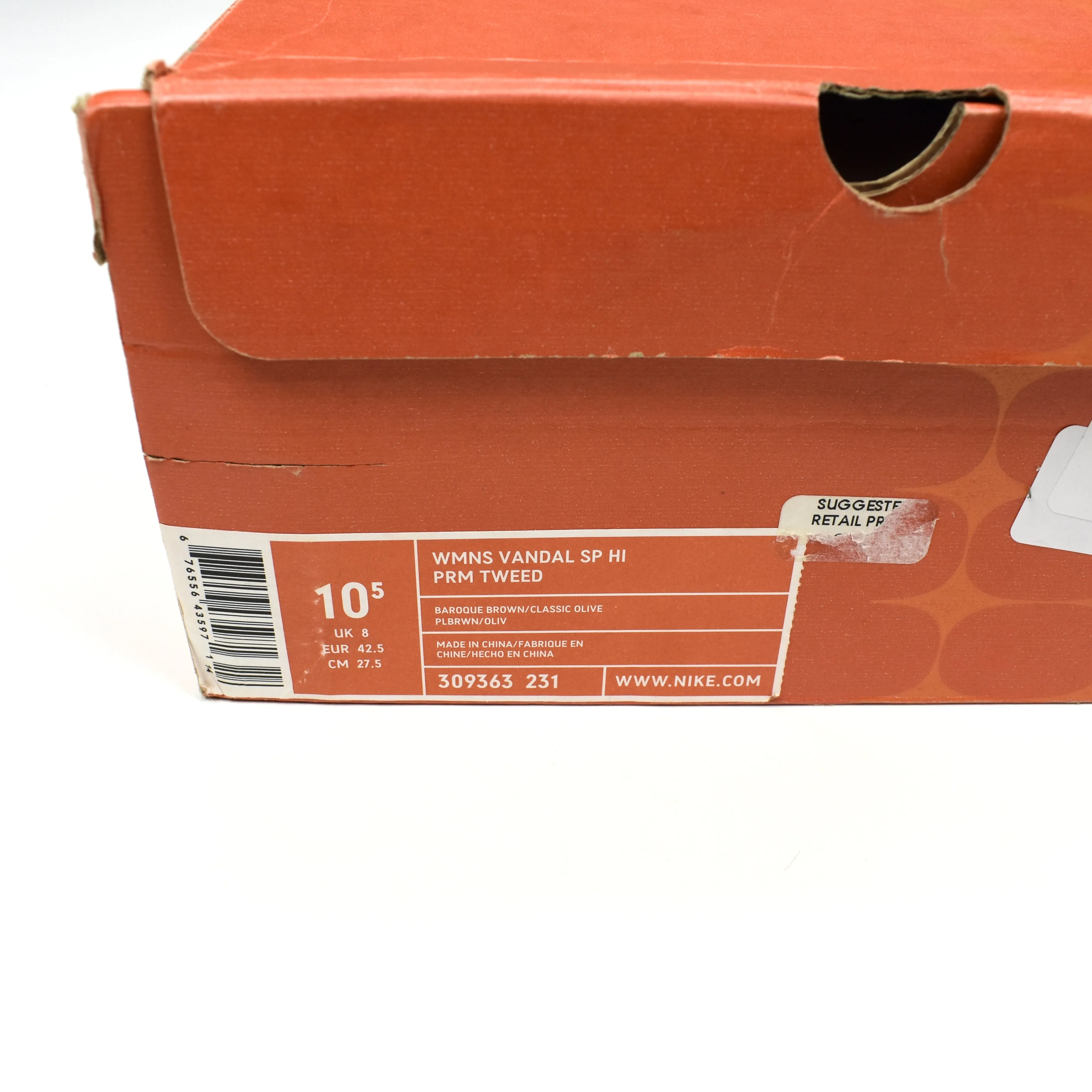 Nike - Vandal High SP PRM Harris Tweed (Baroque Brown/Olive)