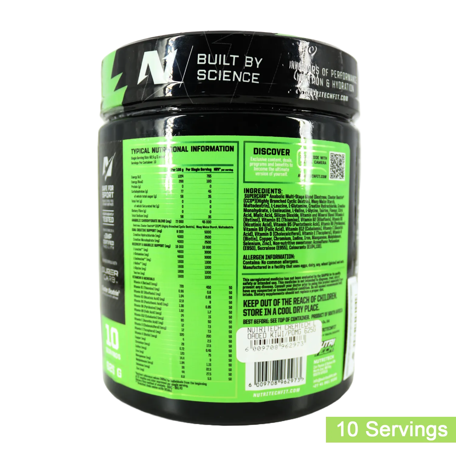 NUTRITECH CREATECH LOADED 625G
