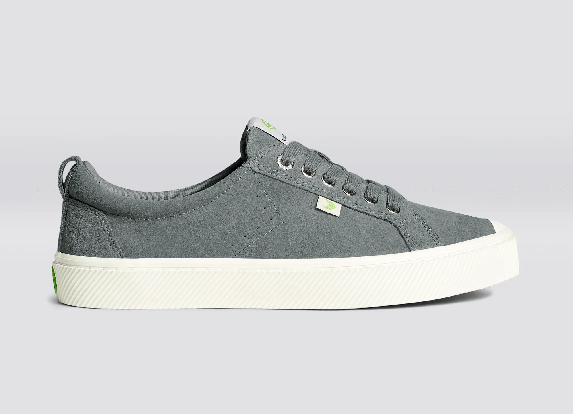 OCA Low Charcoal Grey Suede Sneaker Women