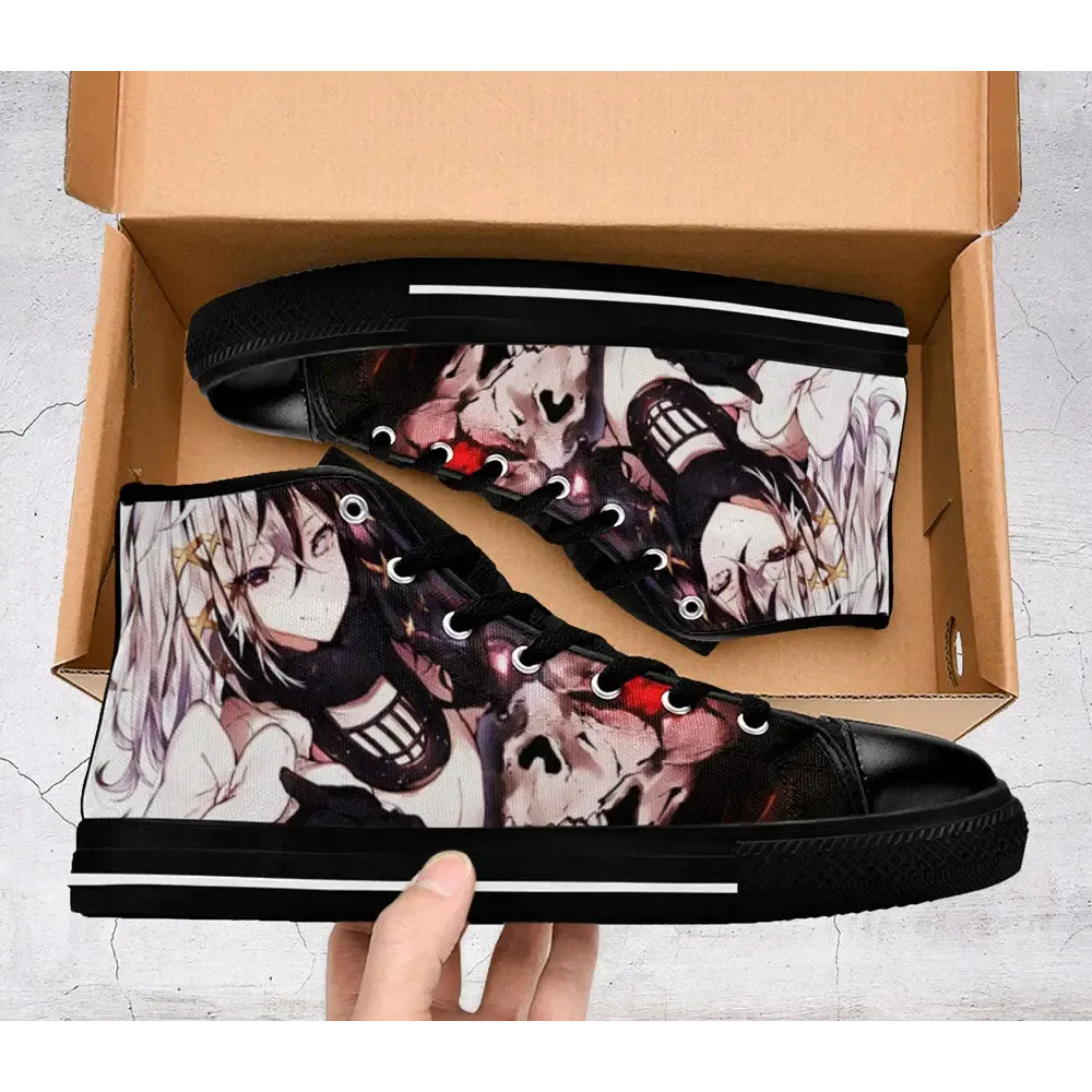 Overlord Zesshi Zetsumei Shoes High Top Sneakers for Kids and Adults