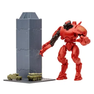 Pacific Rim 4 Inch Figure with Comic | Crimson Typhoon