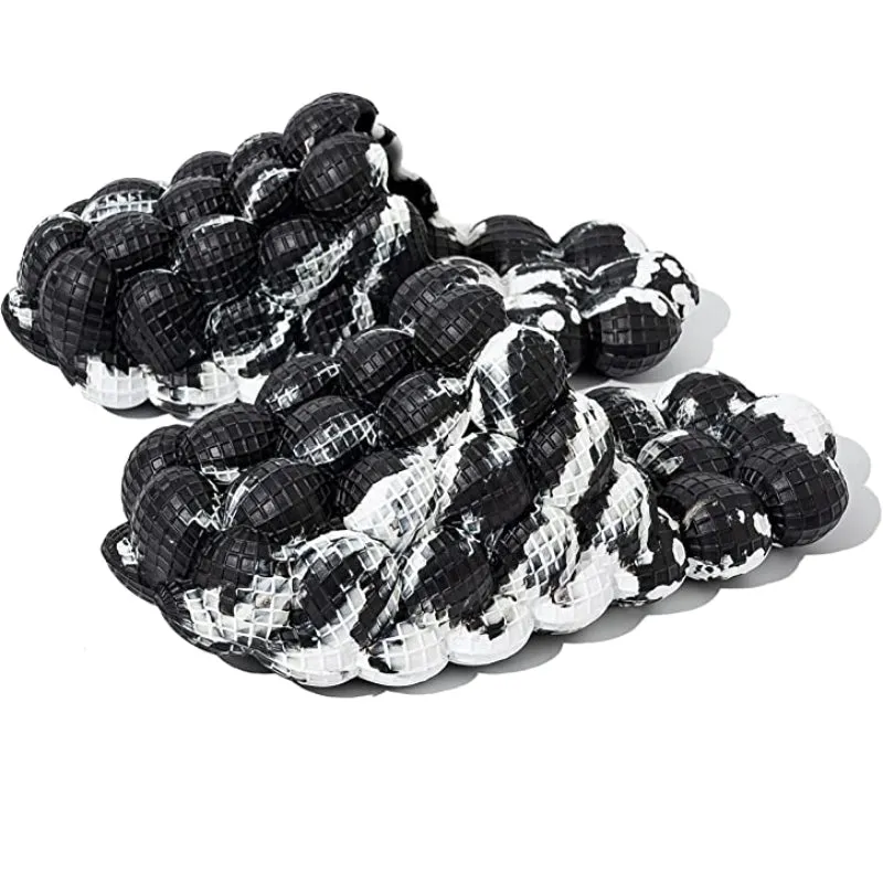 Patterned Bubble Slippers For Women And Men