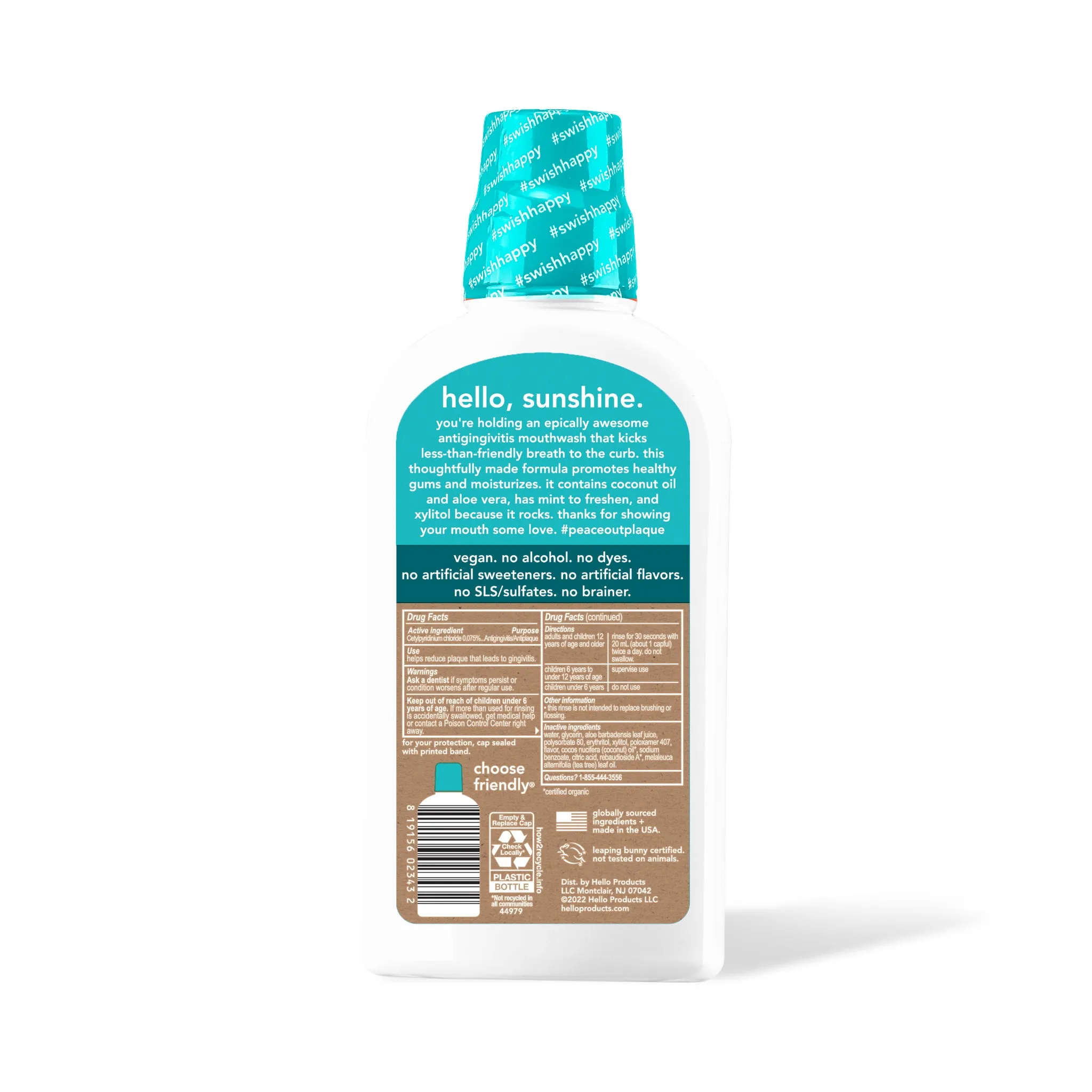 Peace Out, Plaque Mouthwash