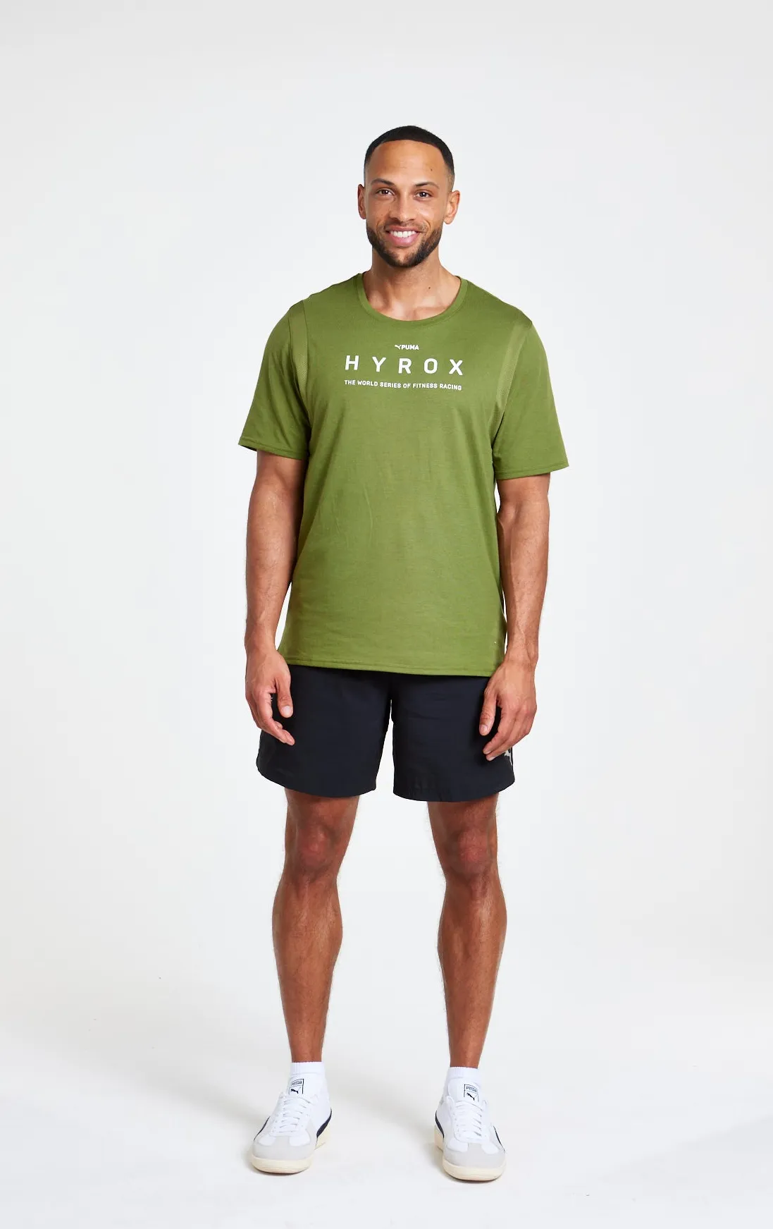 PUMA|HYROX Fit Triblend Tee - Green
