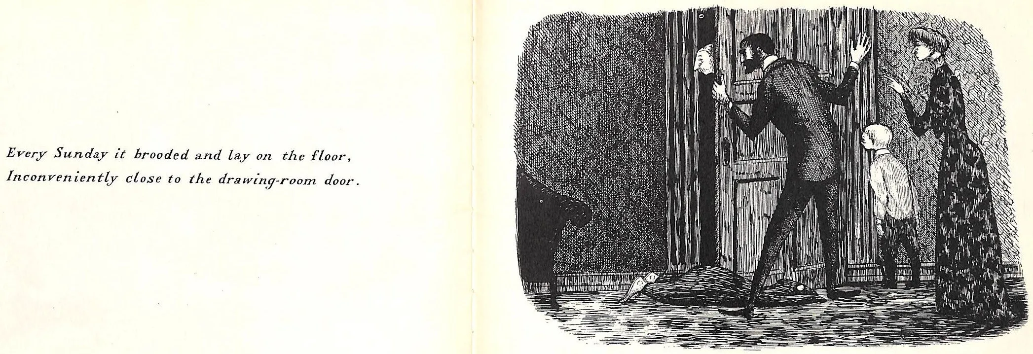 "The Doubtful Guest" 1958 GOREY, Edward
