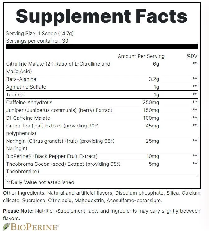 Redcon1 Total War Pre-Workout