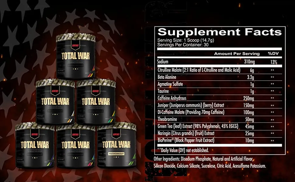 Redcon1 Total War Pre-Workout