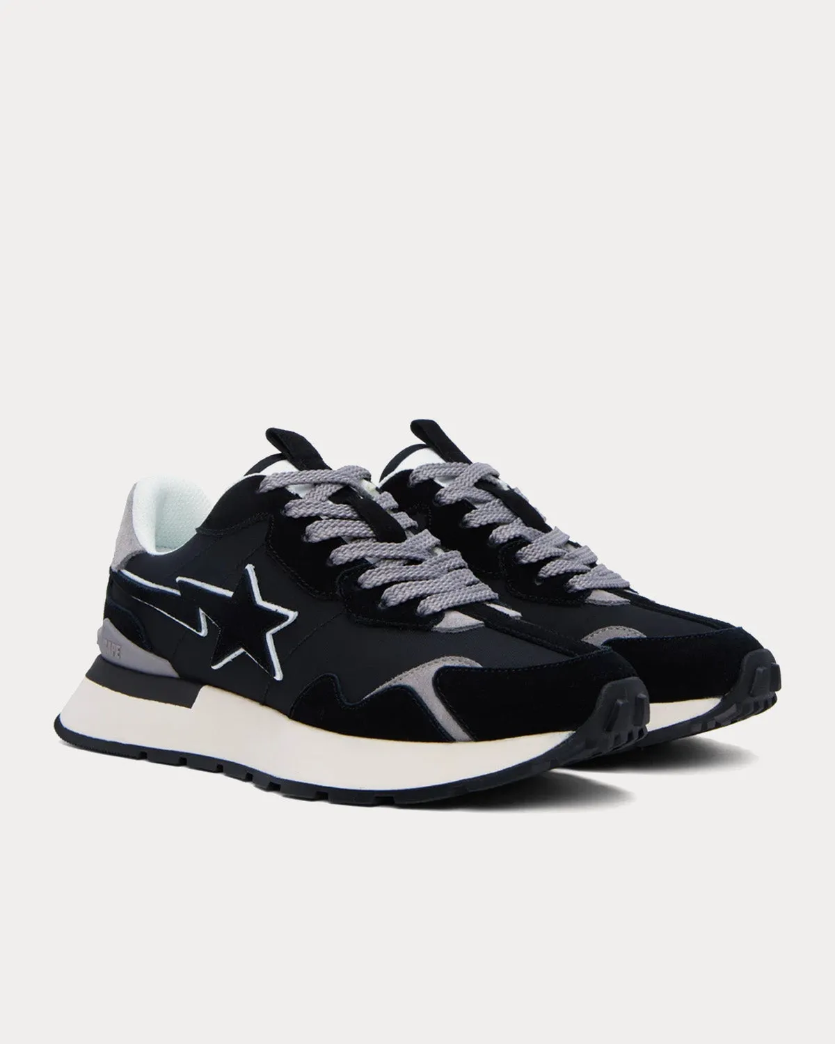 Road Sta Express Black / Grey Low Top Sneakers