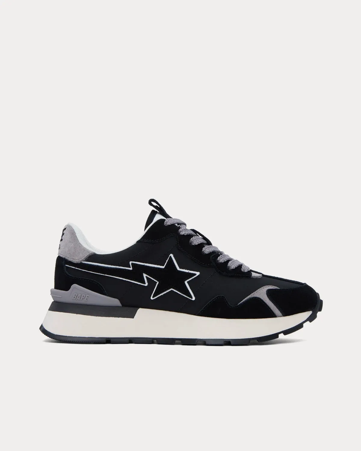 Road Sta Express Black / Grey Low Top Sneakers
