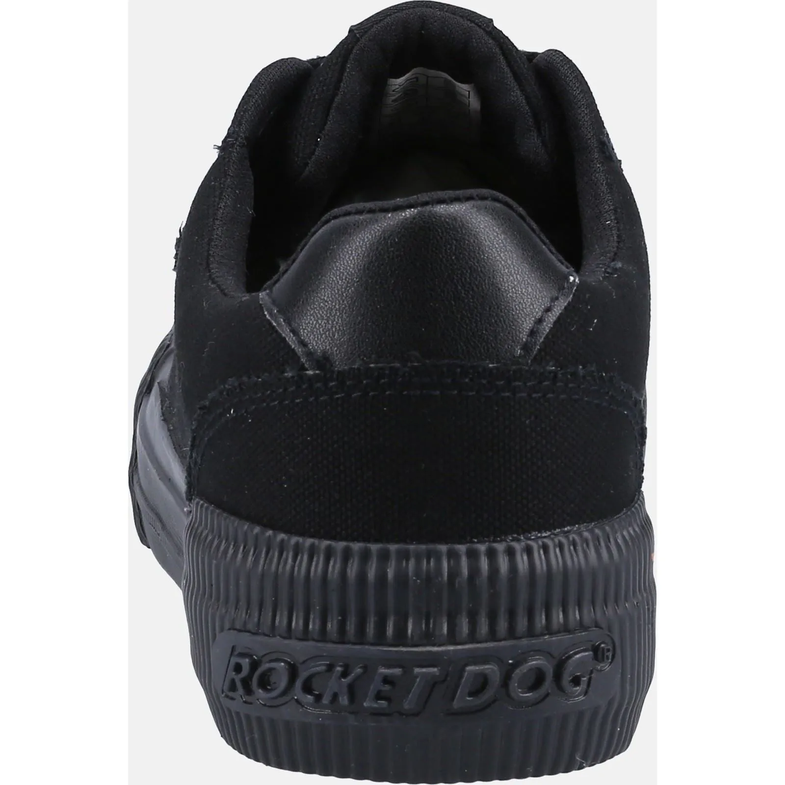 Rocket Dog Cheery Black Canvas Female Lace Ladies Shoes