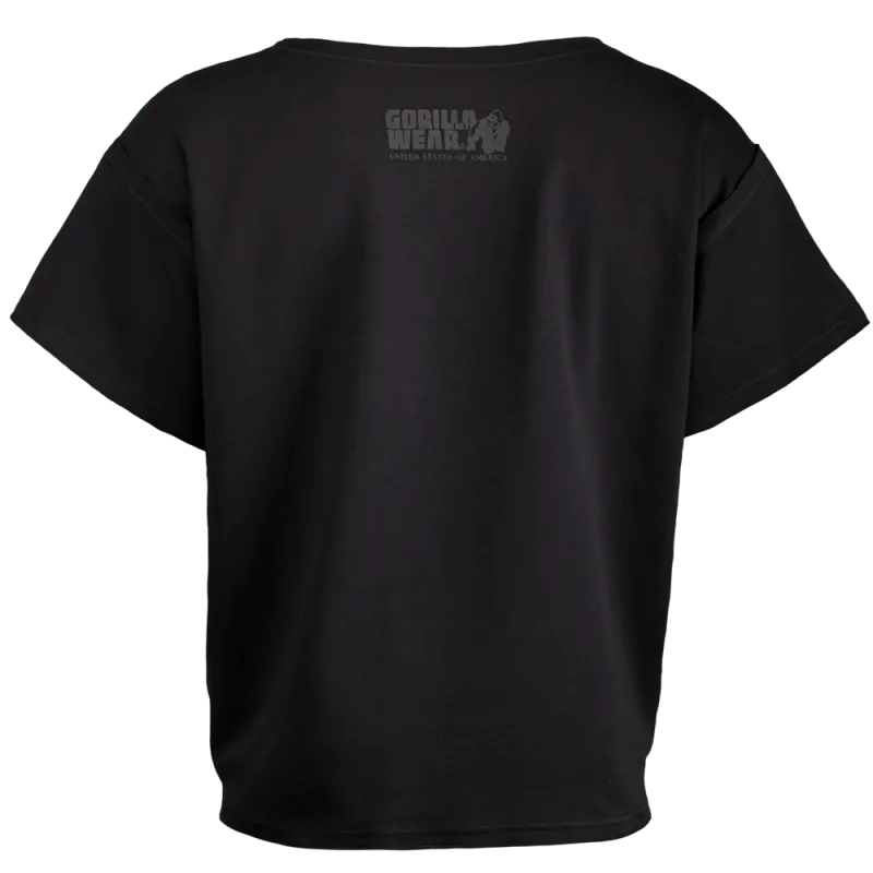 Sheldon Workout Top - Black