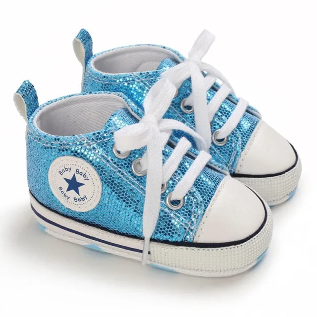 SHINEY CONVERSE INSPIRED KICKS