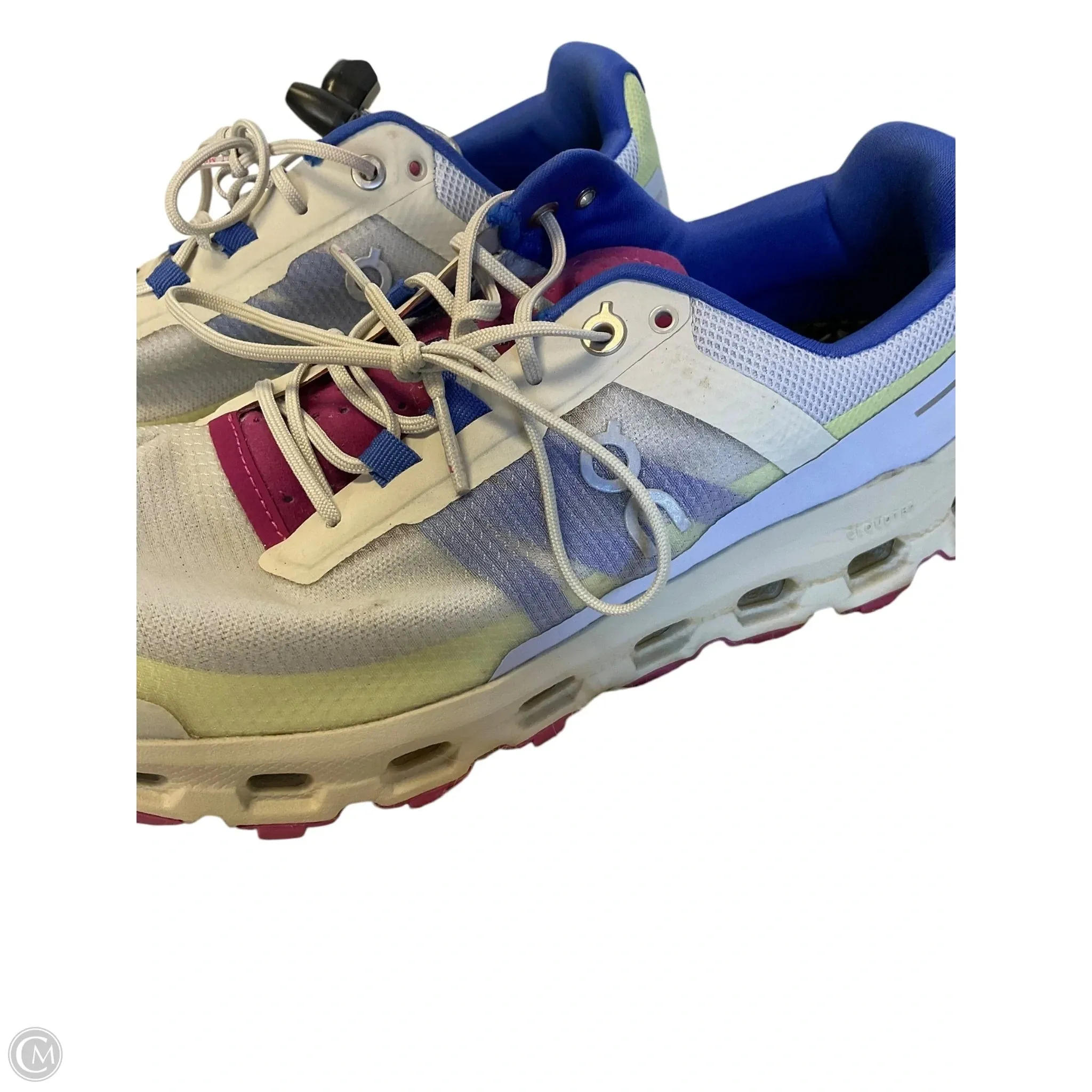 Shoes Athletic By On In Blue & Yellow, Size: 9