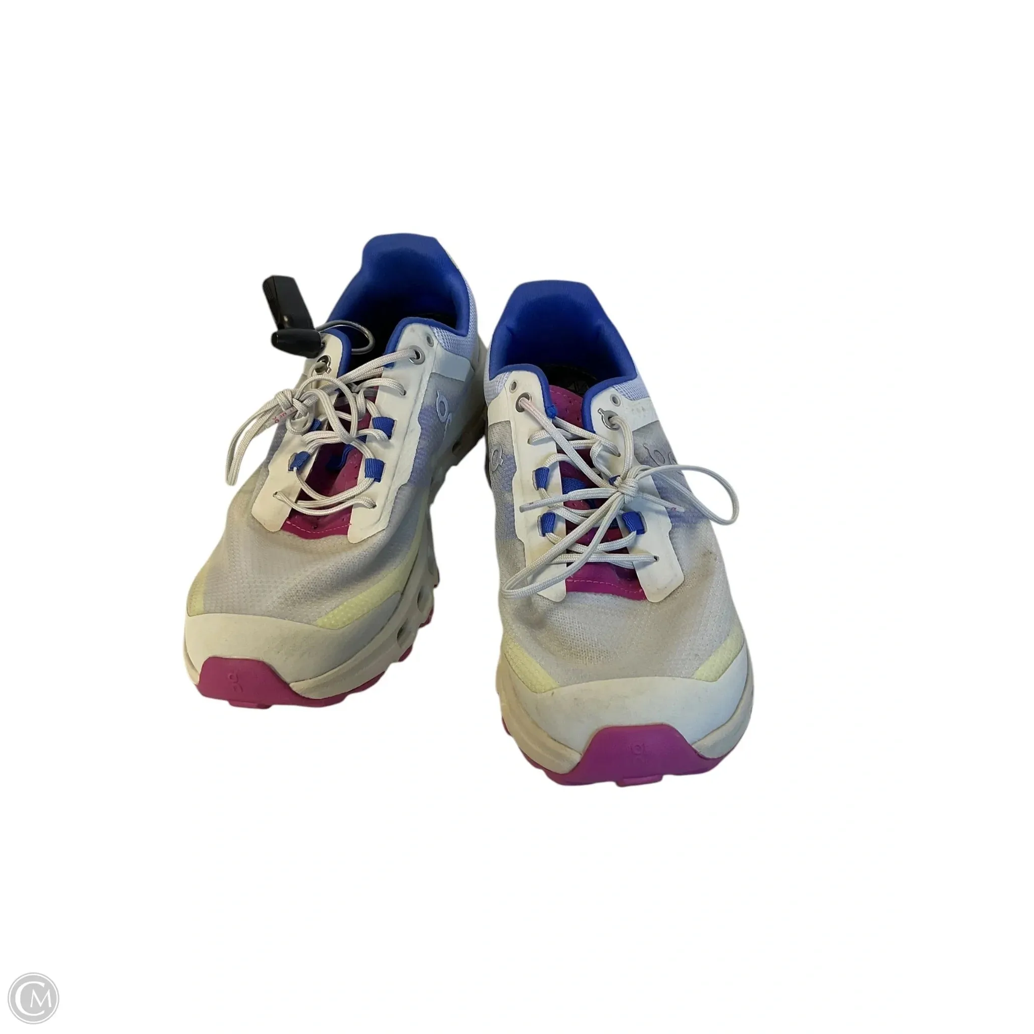 Shoes Athletic By On In Blue & Yellow, Size: 9