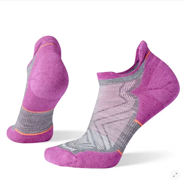 Smartwool Women's Run Low Ankle Sock - Medium Gray