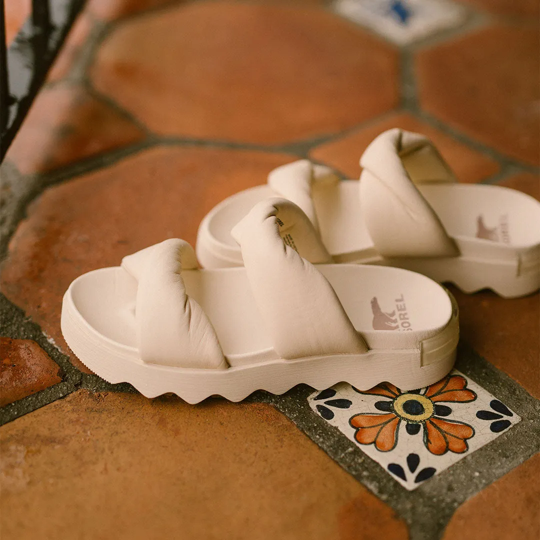 Sorel Viibe Twist Slide, Honey White