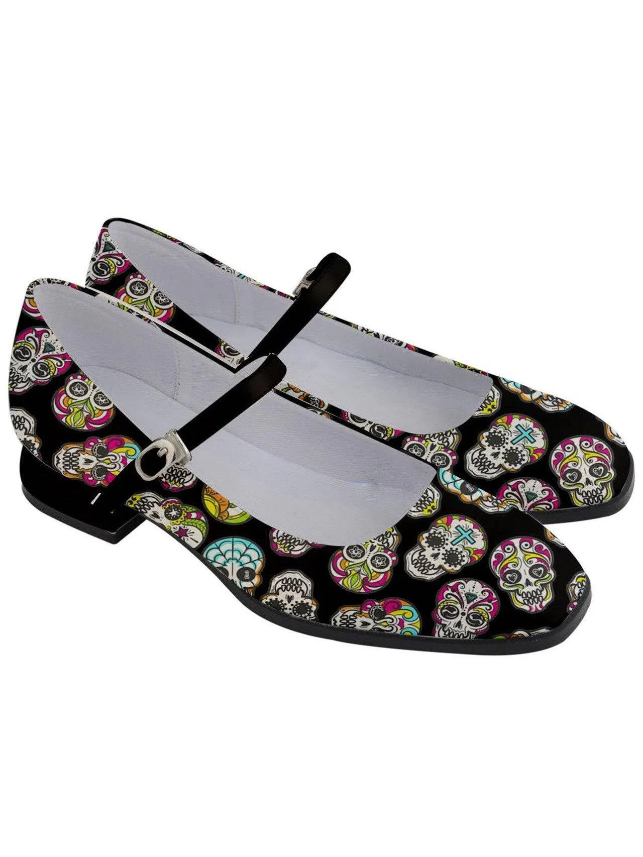 SUGAR SKULLS Women's Mary Jane Shoes