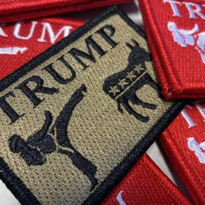 Trump Kicks Ass - 2" x 3" Patch