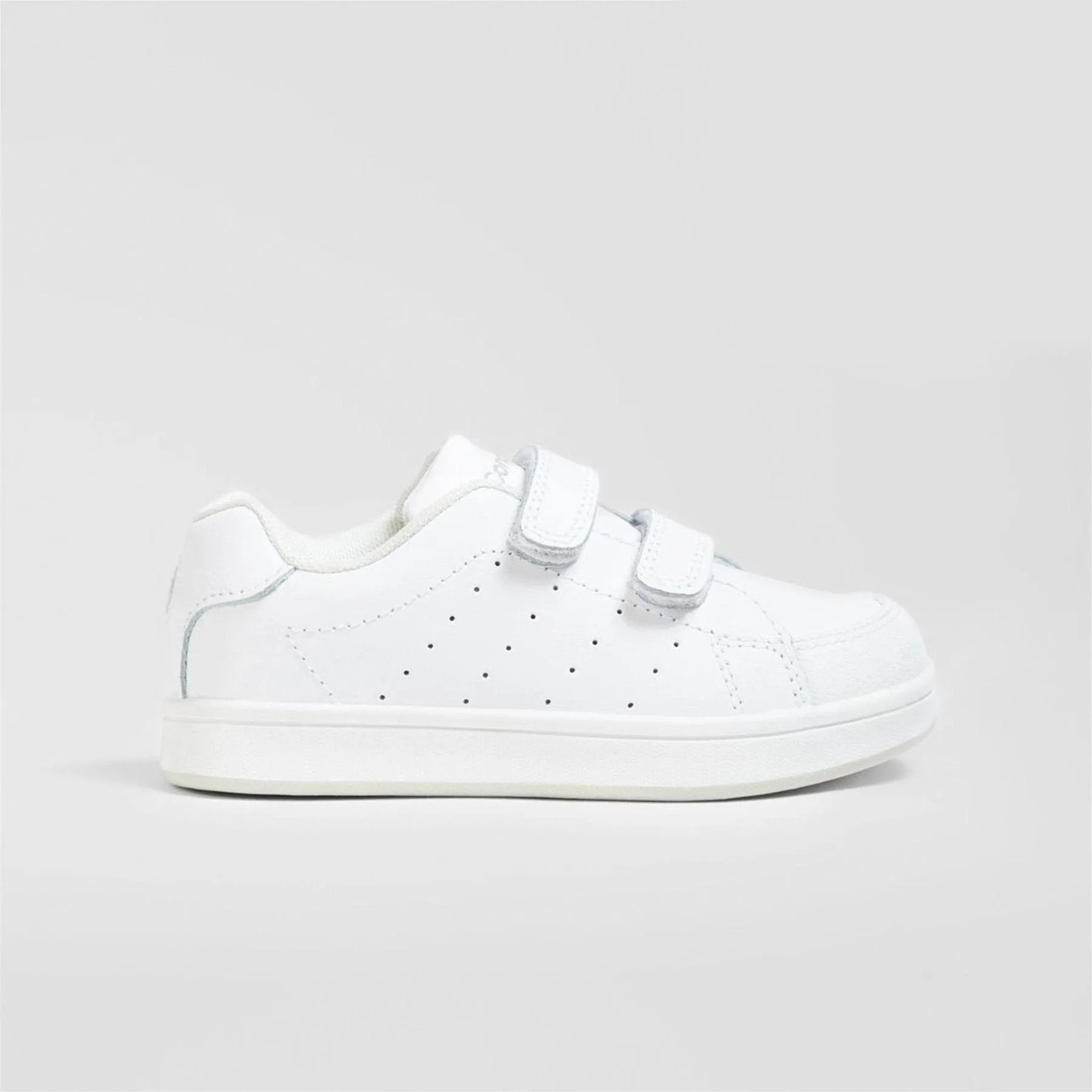 Unisex White Washable Leather Trainers