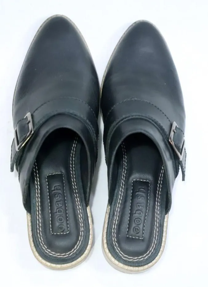 Veronica Black Vintage Mule