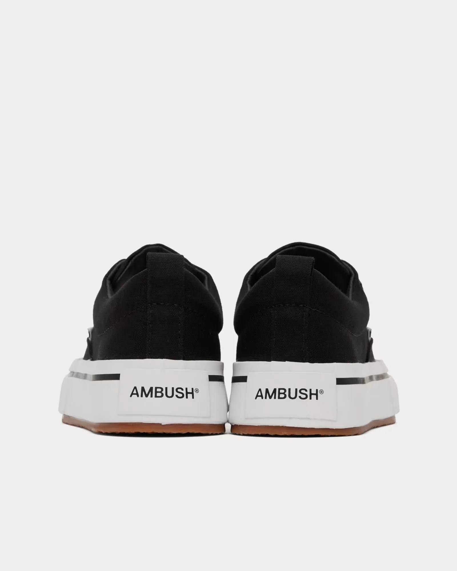 Vulcanized Canvas Black / White Low Top Sneakers