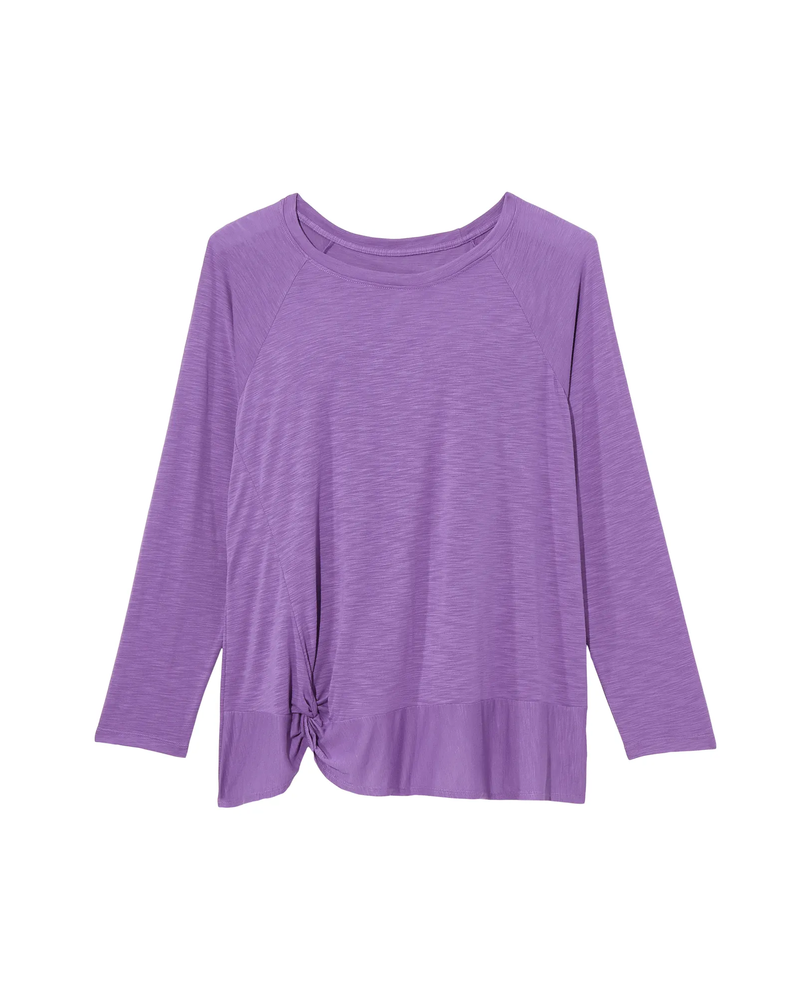 Wallflower Side Knot Tee | Purple