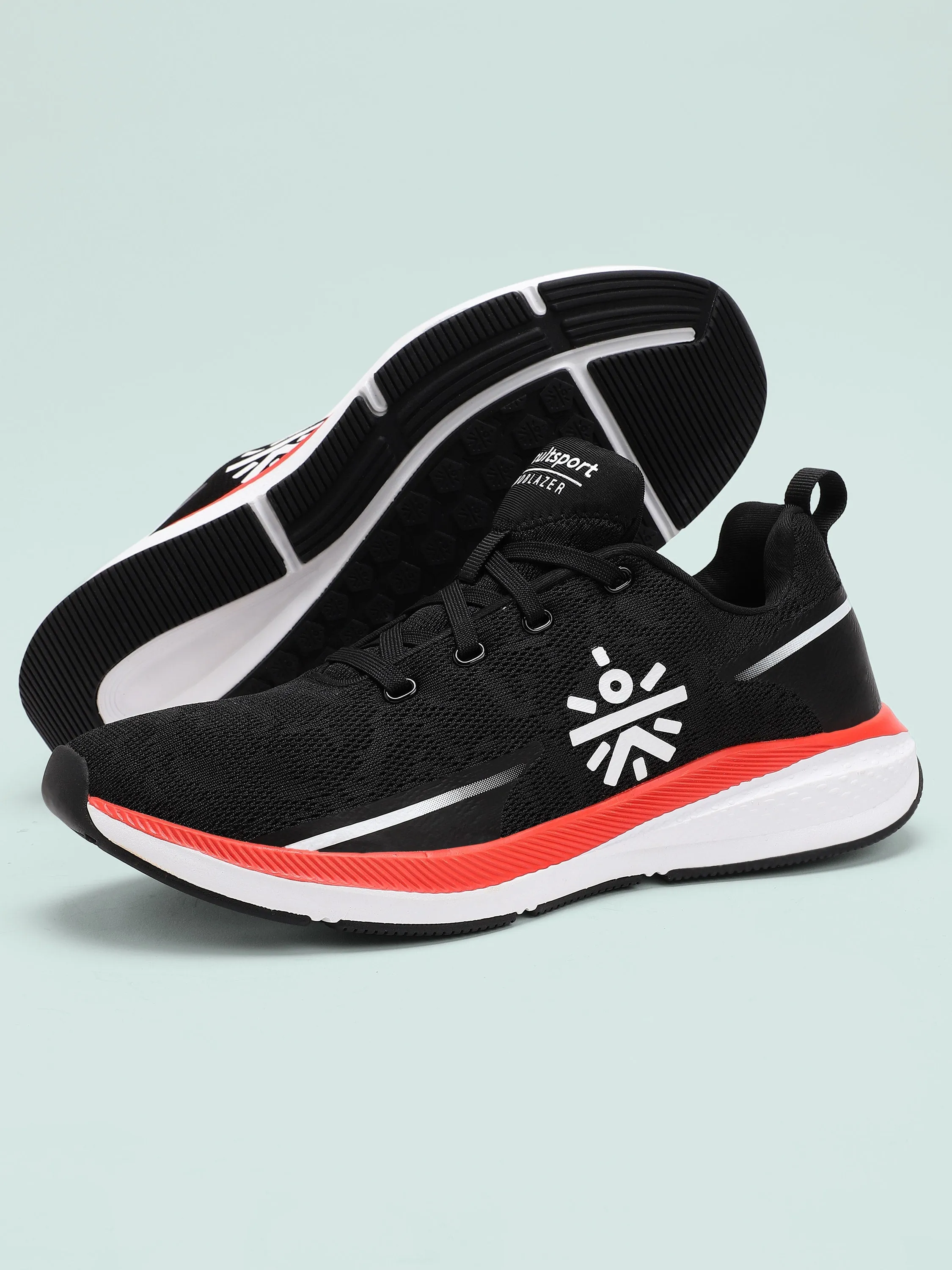 Windblazer Men Running Shoes - Black/Red