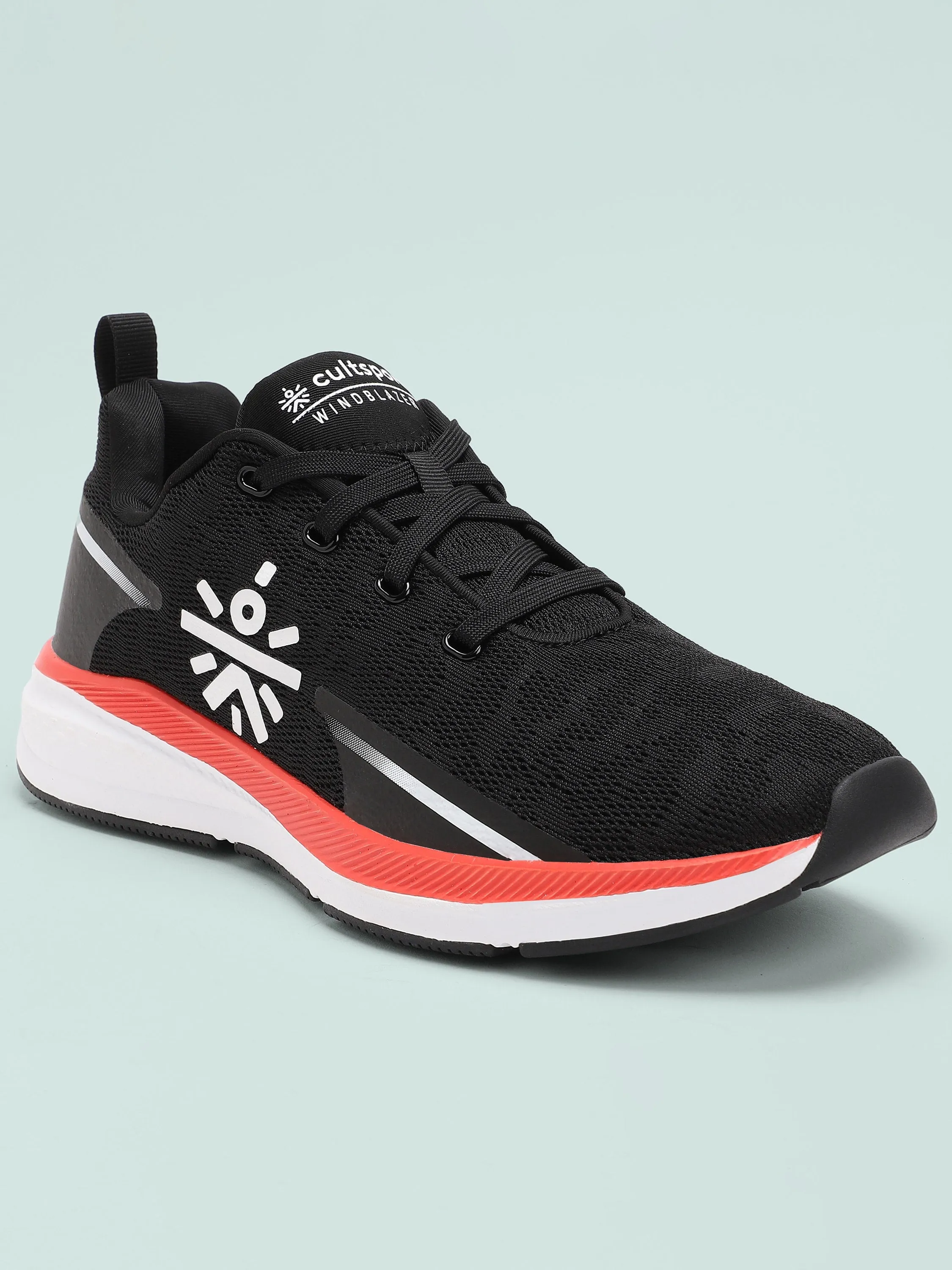 Windblazer Men Running Shoes - Black/Red