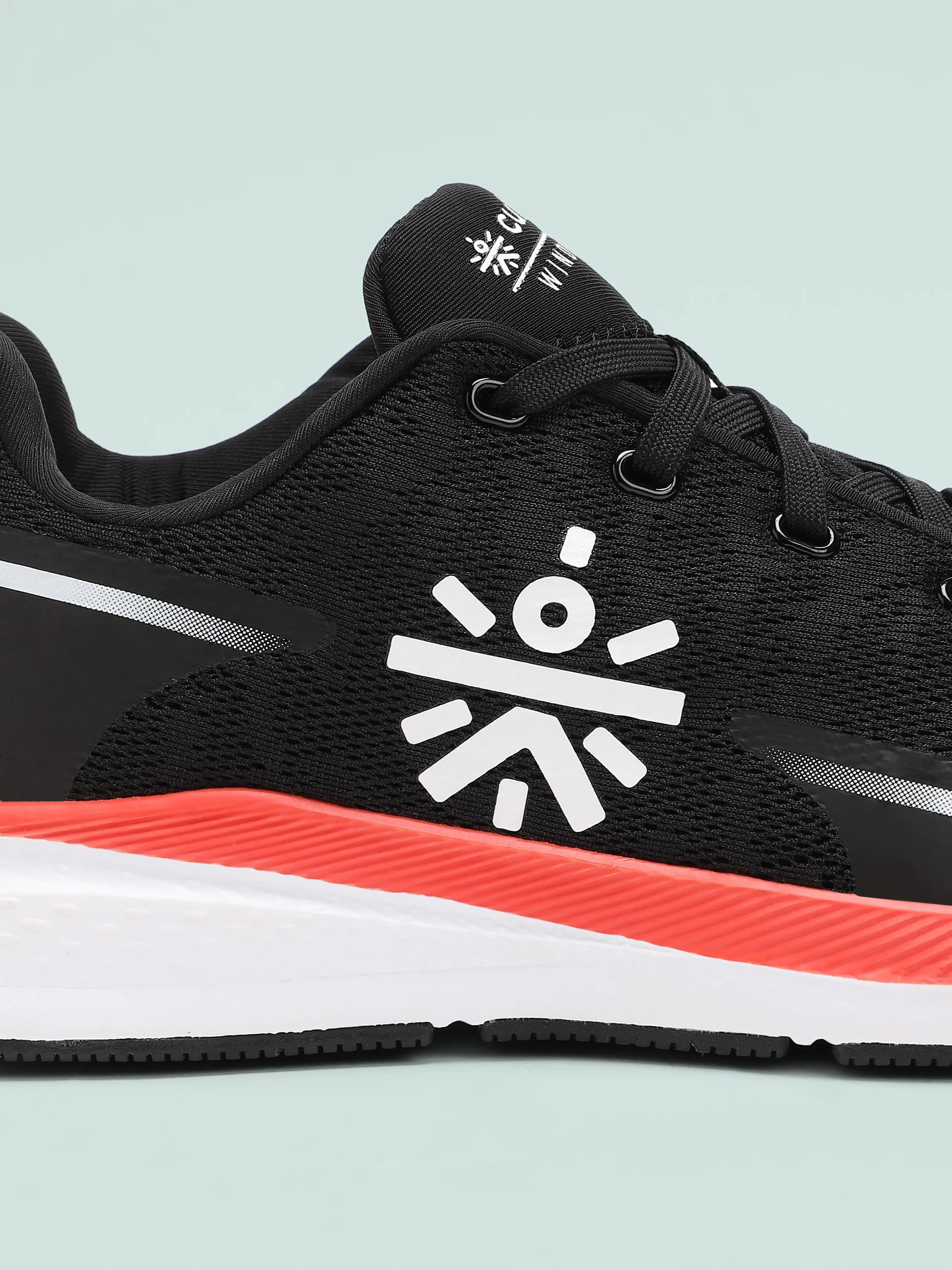 Windblazer Men Running Shoes - Black/Red