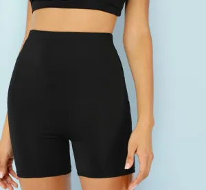 Women Cut Sew Athletic Leisure Workout Short Leggings