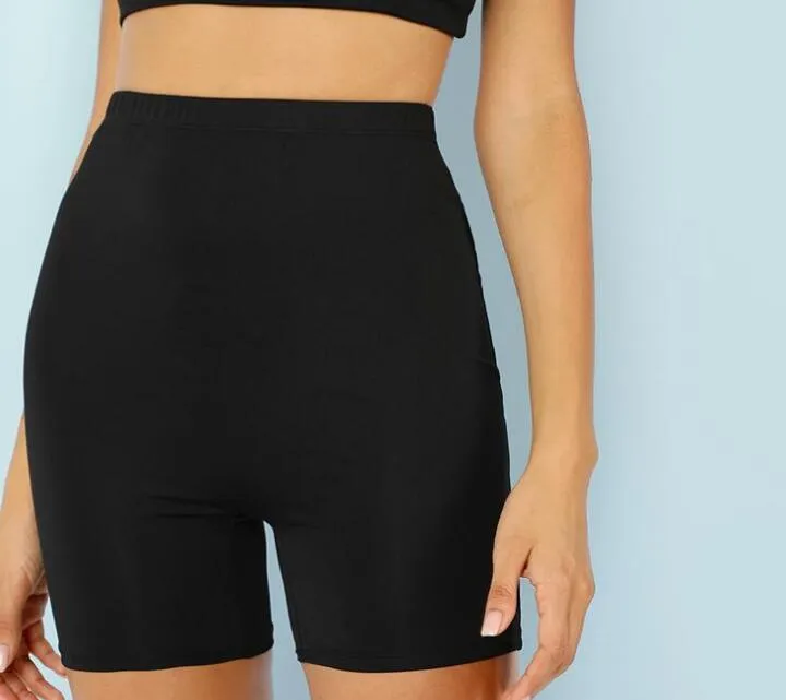 Women Cut Sew Athletic Leisure Workout Short Leggings