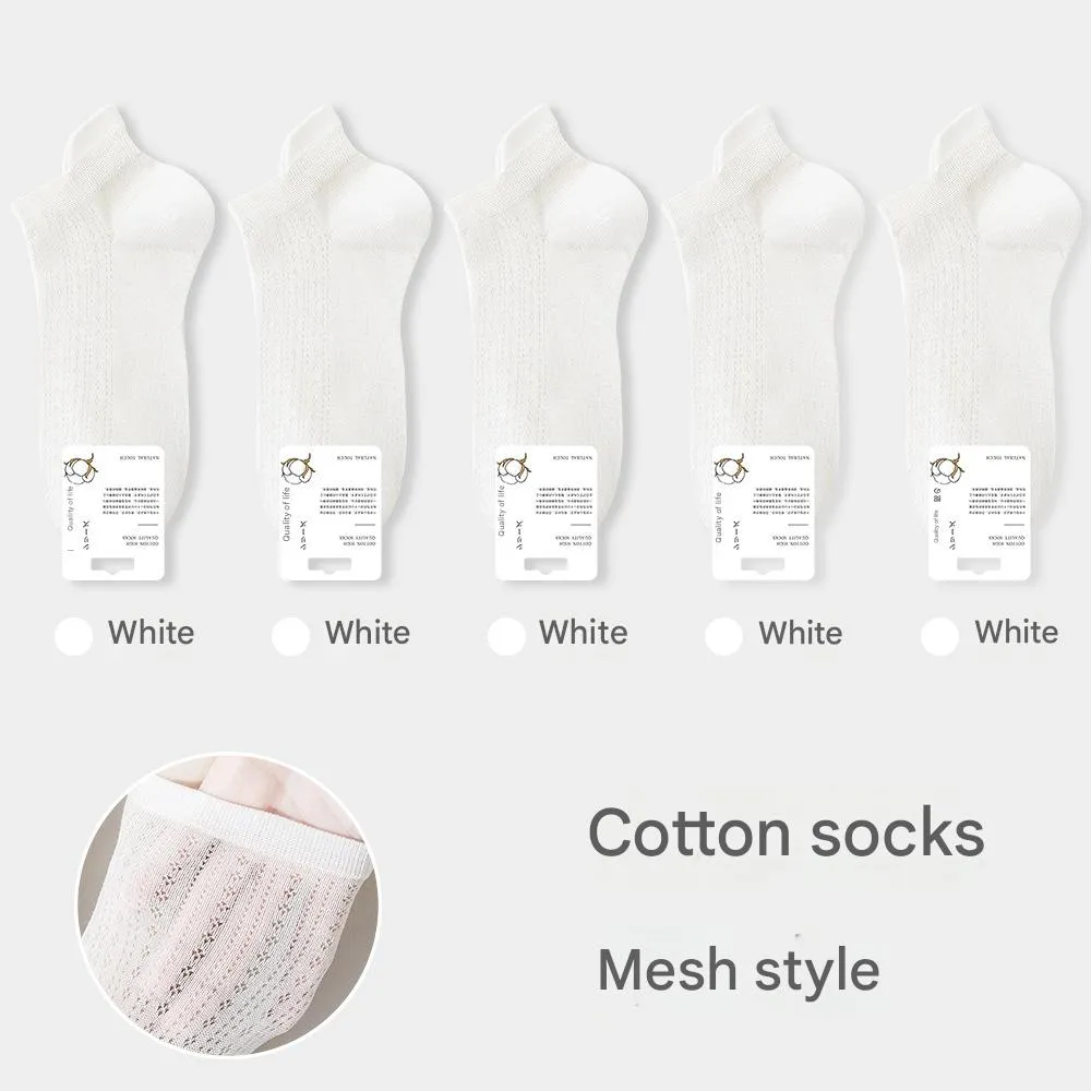 Women's Mesh Cotton Ankle Socks