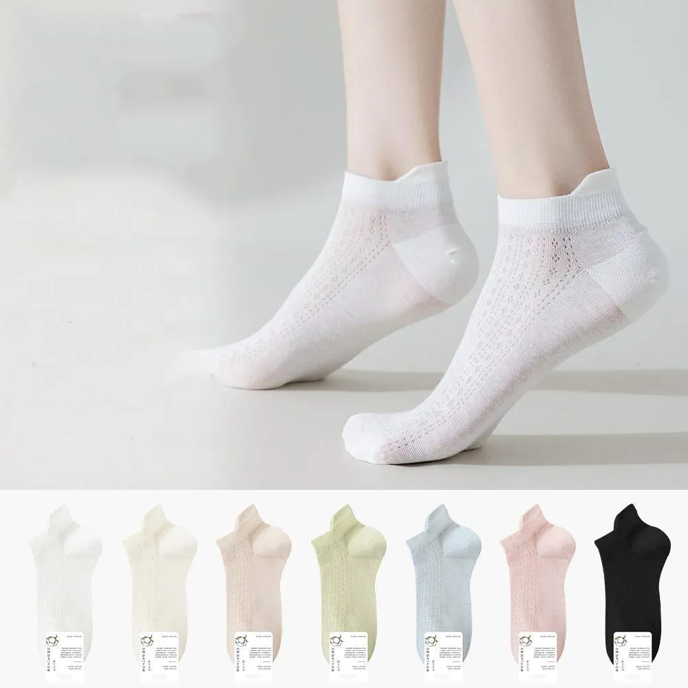 Women's Mesh Cotton Ankle Socks