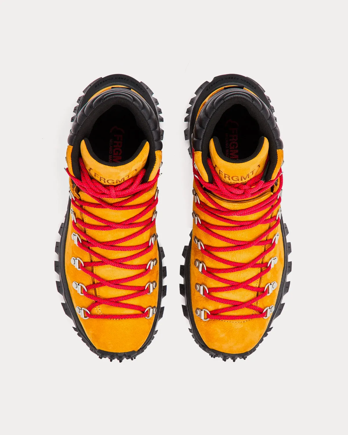 x FRGMT Hiroshi Fujiwara Trailgrip GTX Orange High Top Sneakers